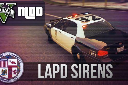 Real LAPD Sirens: Fed Sig SS2000
